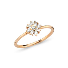 Load image into Gallery viewer, Flower Shape Diamond Ring
