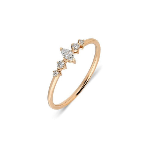 Marquise Cut Diamond Ring