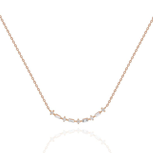 Multi Diamond Necklace