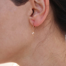 Load image into Gallery viewer, Nature Inspired Diamond Earrings
