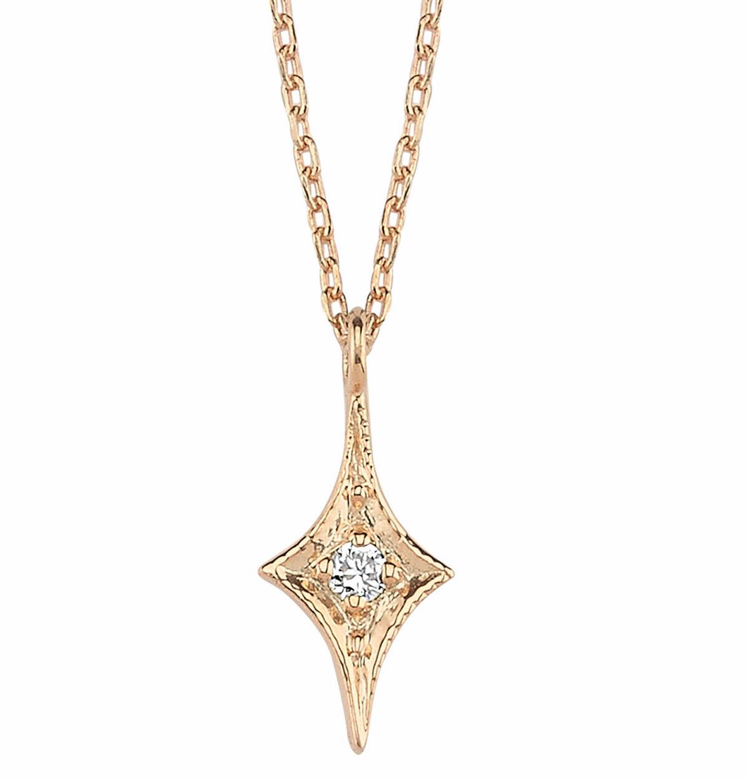 North Star Diamond Necklace