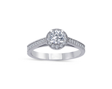 Load image into Gallery viewer, Pollia Halo Engagement Ring
