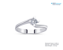 Load image into Gallery viewer, Solitaire Dimond Engagement Ring
