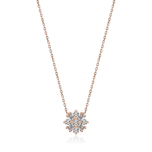 Starburst Diamond Necklace