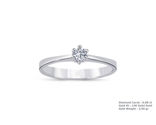 Load image into Gallery viewer, White Gold Engagement Ring
